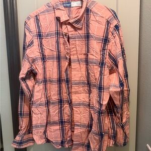 3 pack, Old Navy Men’s L plaid button down shirts! 3/$10